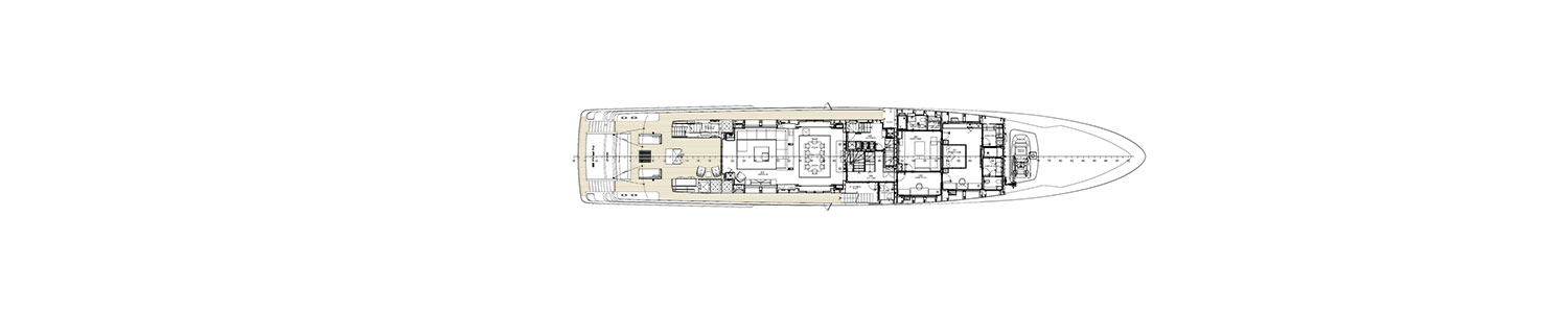 Yacht Brands Riva 50 Metri layout main deck