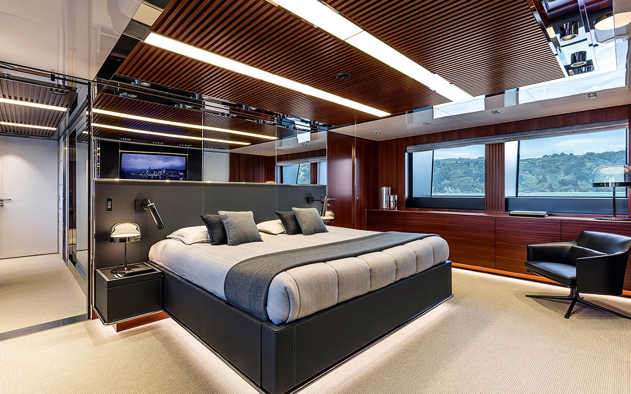 Yacht Brands Riva 50 Metri main deck master cabin