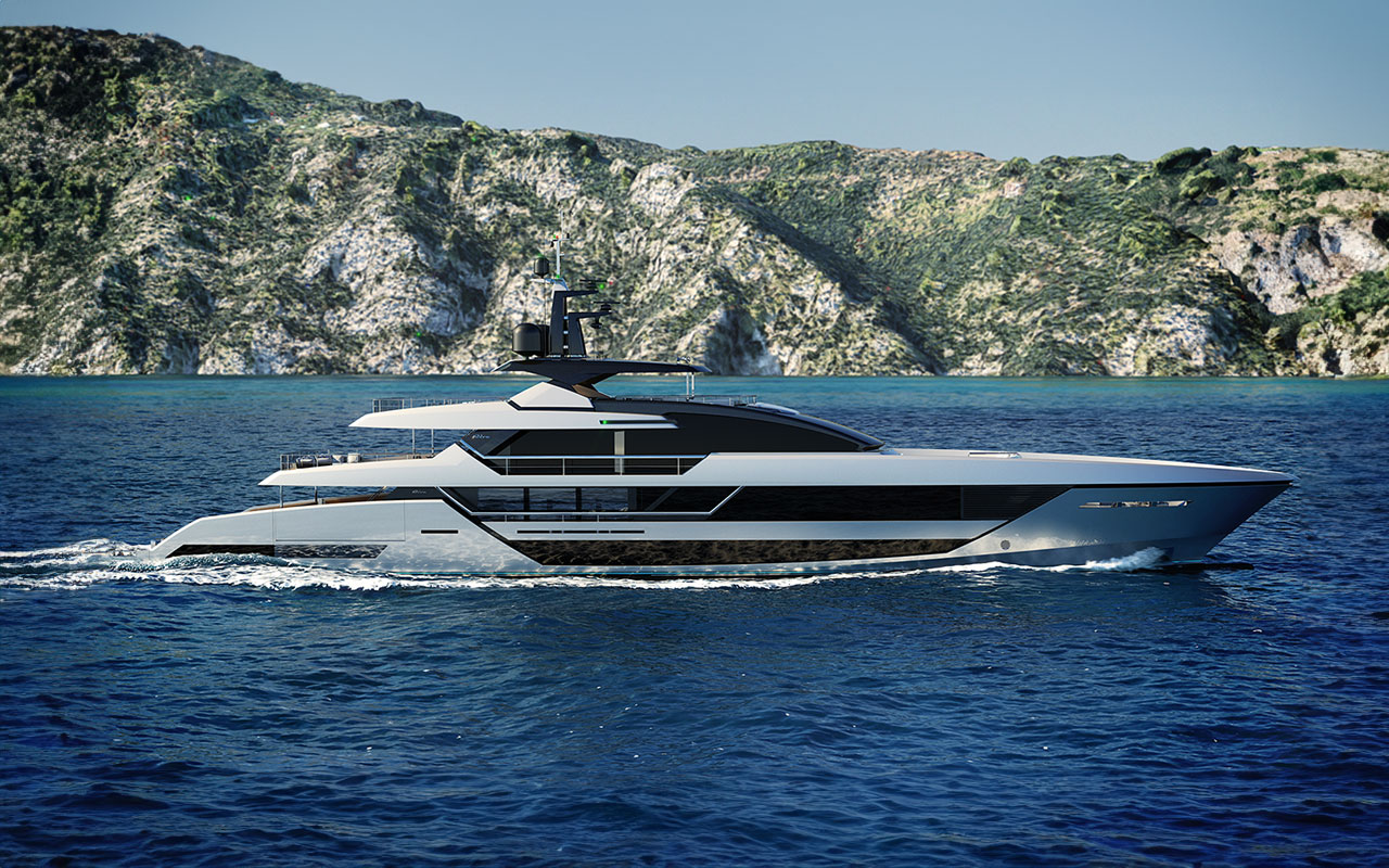 Yacht Brands Riva 54 Metri Project exterior