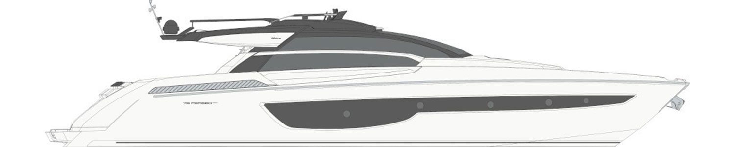 Yacht Brands Riva 76 Perseo Super layout profile