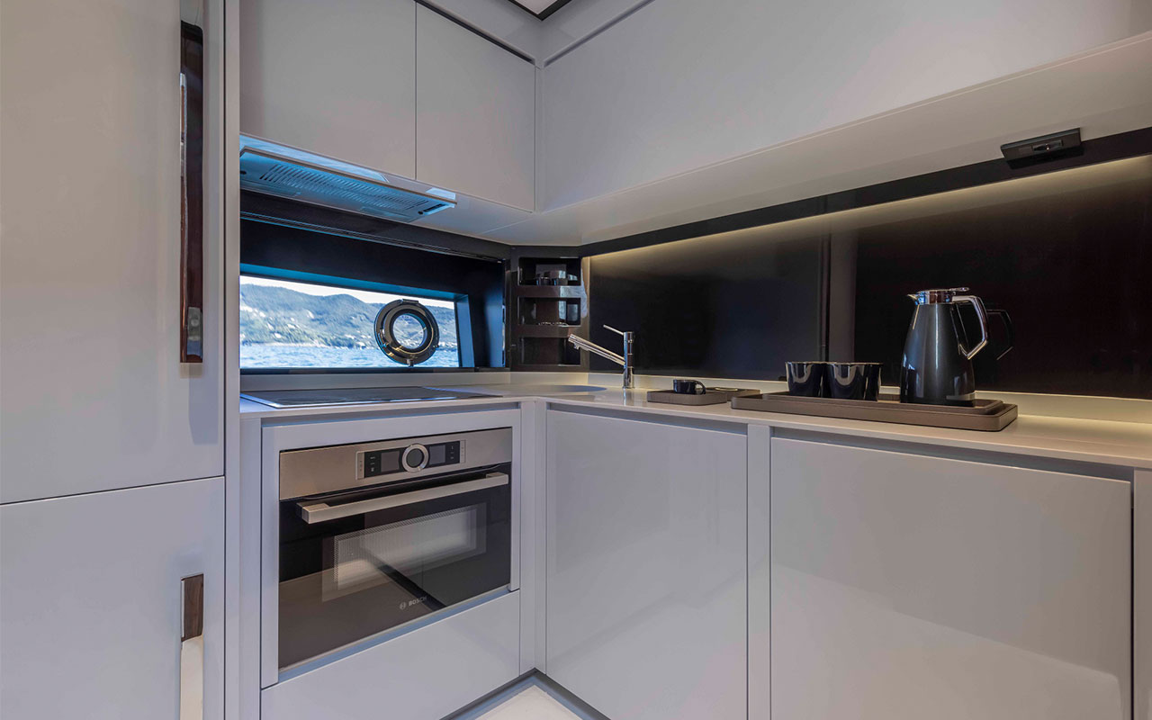 Yacht Brands Riva 76 Perseo Super lower deck galley