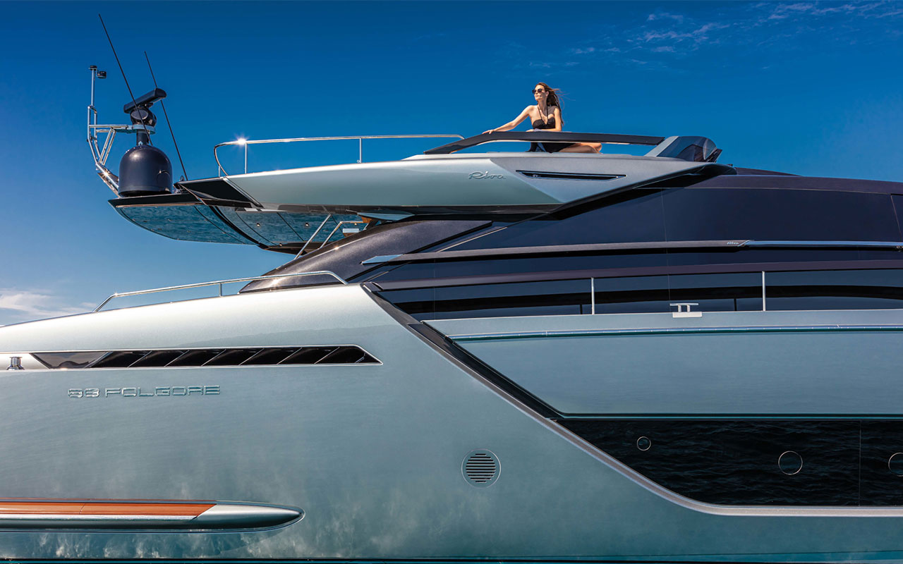 Yacht Brands Riva 88 Folgore exterior