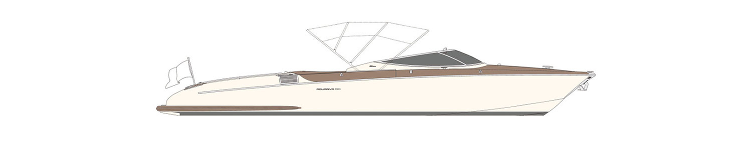 Yacht Brands Riva Aquariva Super layout profile