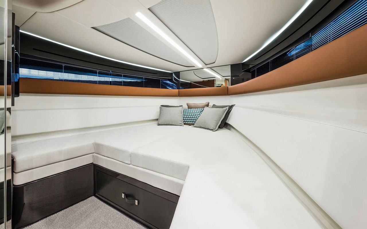 Yacht Brands Riva Rivamare lower deck convertible cabin