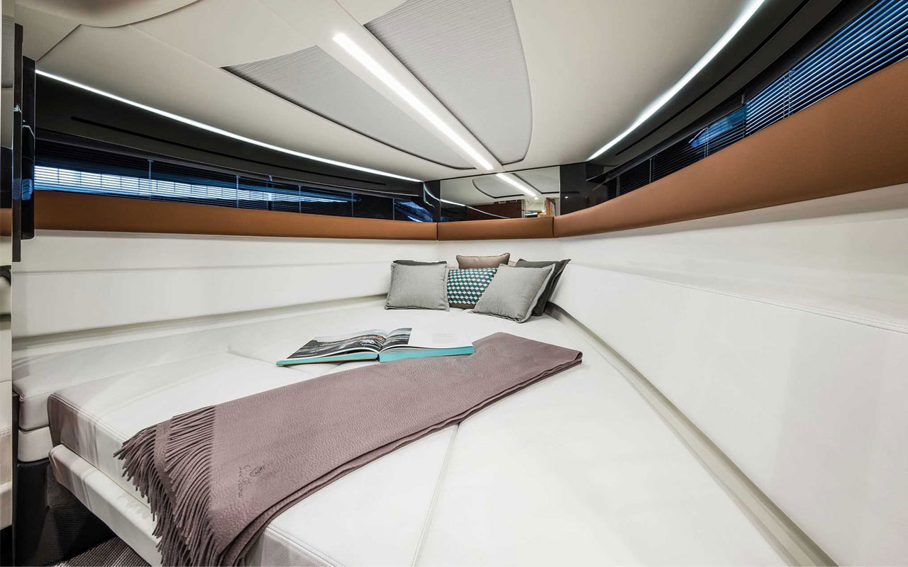Yacht Brands Riva Rivamare lower deck convertible cabin