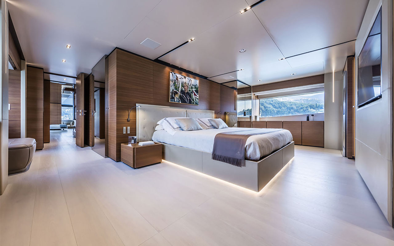 Yacht Brands Custom Line Navetta 33 main deck master cabin