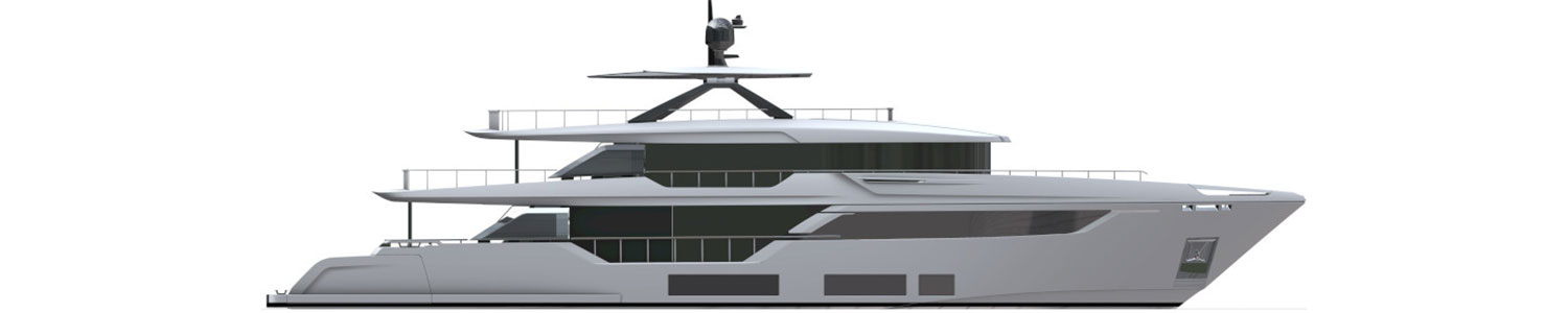 Yacht Brands Custom Line Navetta 38 layout profile