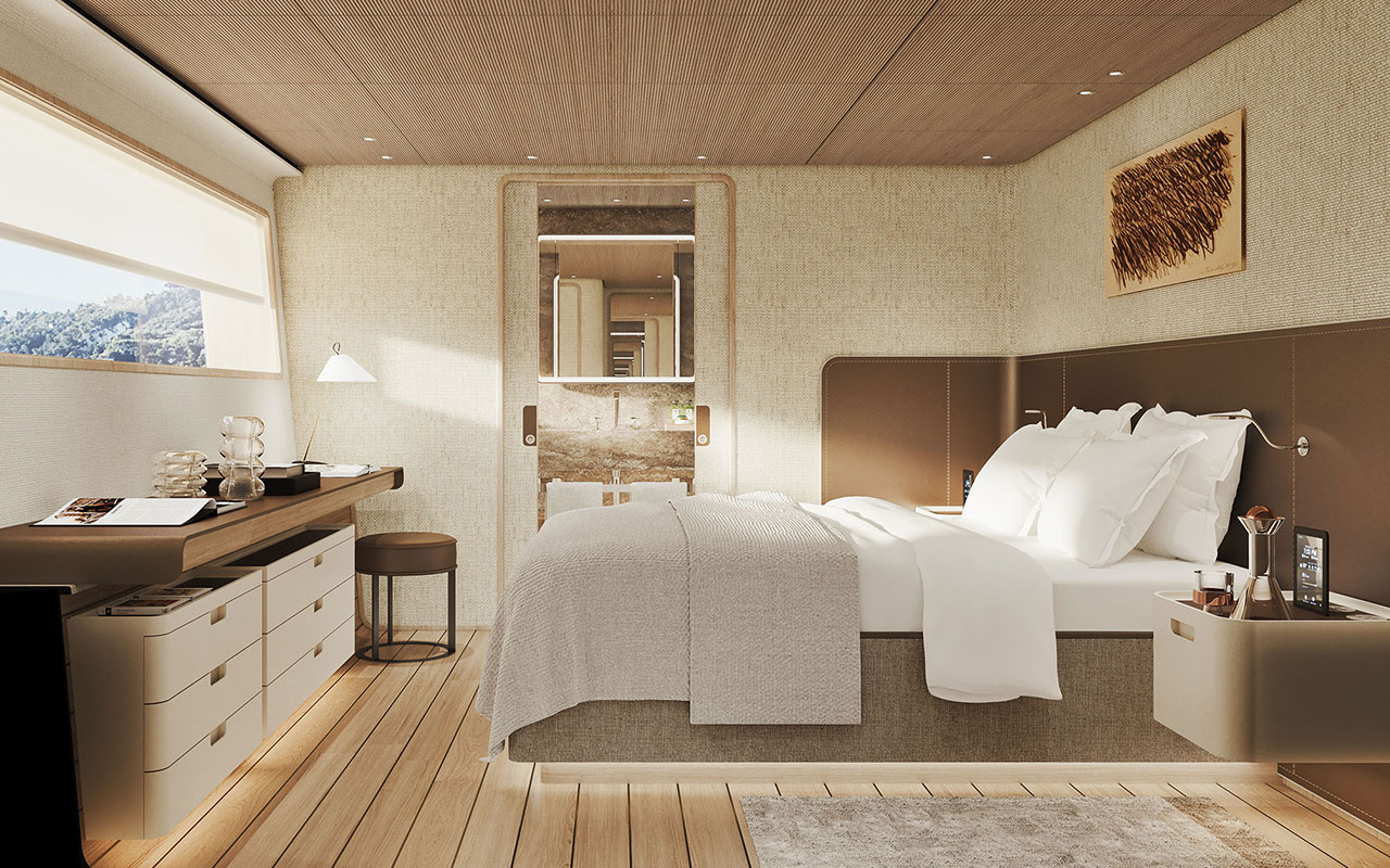 Yacht Brands Custom Line Navetta 38 Project VIP cabin