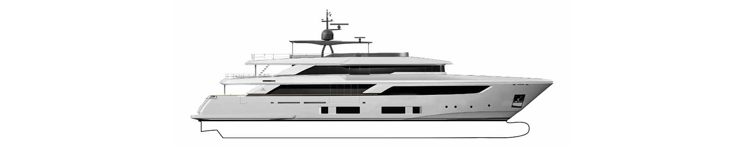 Yacht Brands Custom Line Navetta 42 layout profile