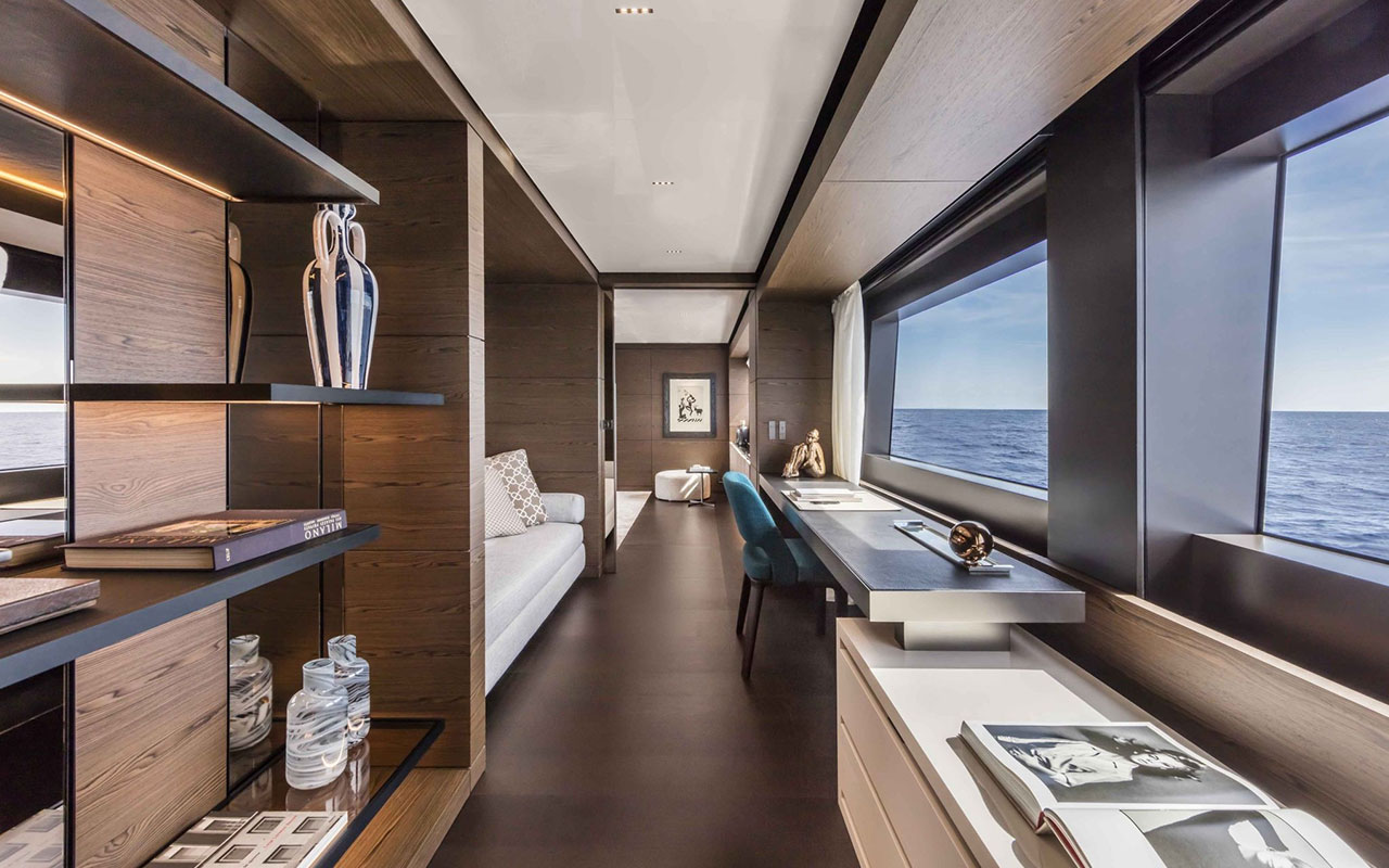 Yacht Brands Custom Line Navetta 42 main deck master cabin