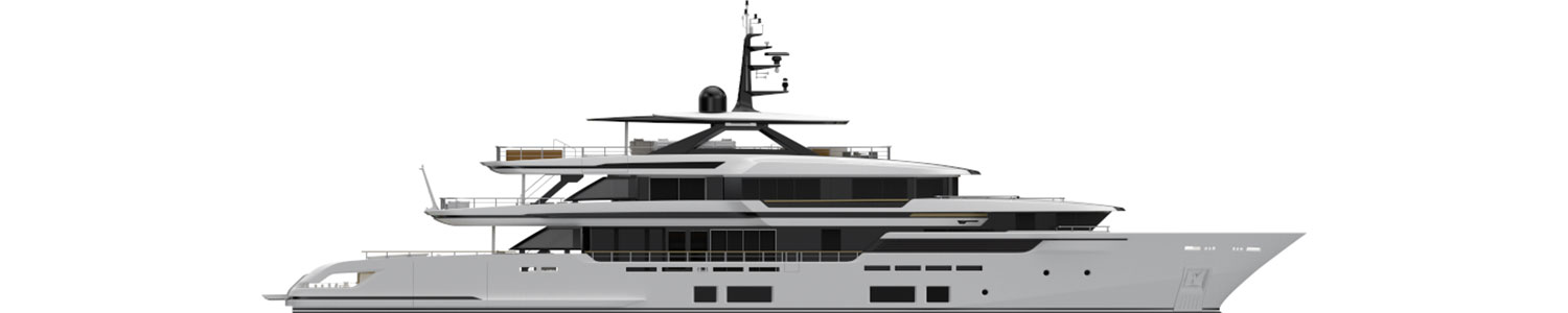 Yacht Brands Custom Line Navetta 50 layout profile