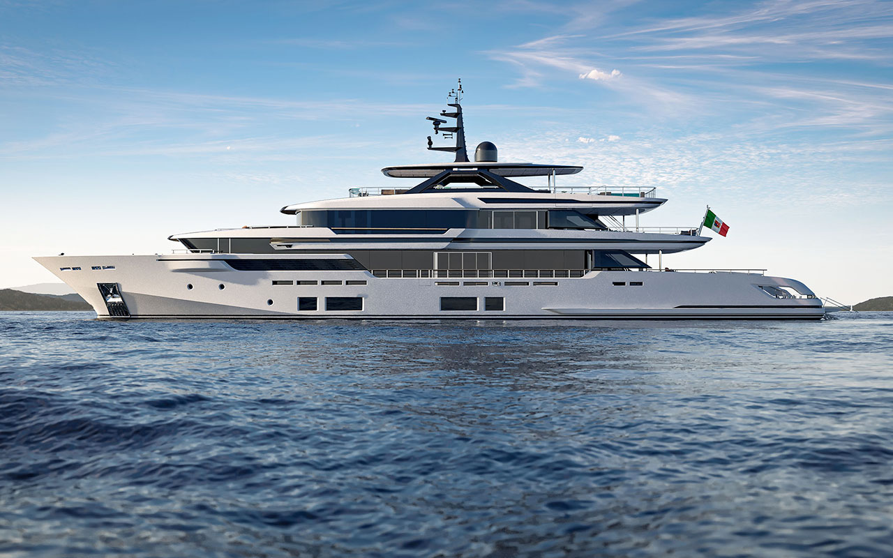 Yacht Brands Custom Line Navetta 50 project exterior
