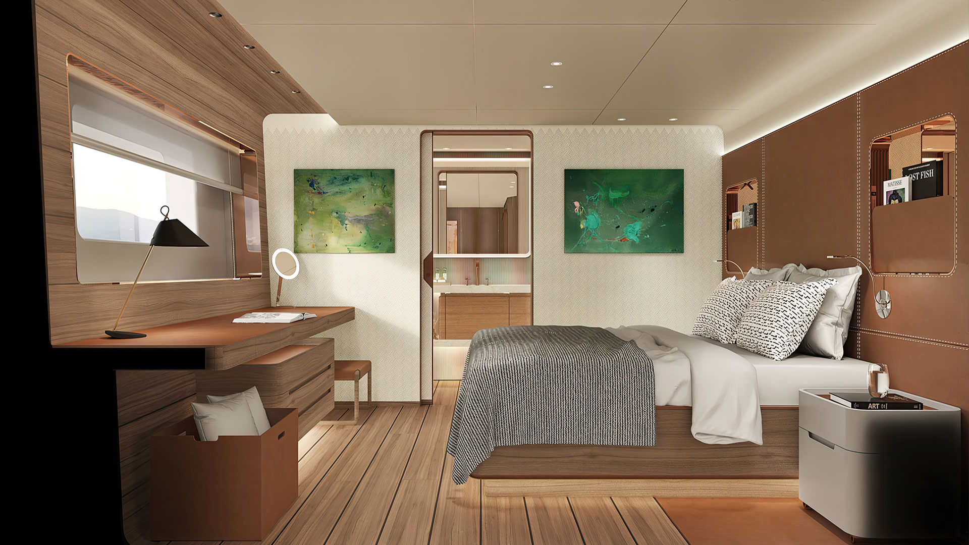Yacht Brands Custom Line Navetta 50 Project VIP cabin