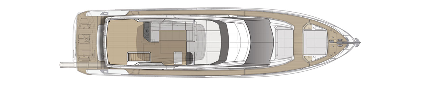 Yacht Brands Ferretti Yachts 720 sun deck hard top
