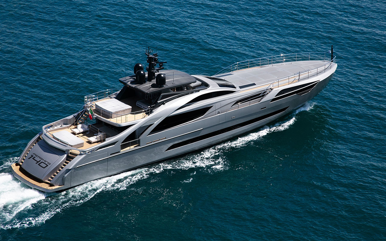 Yacht Brands Pershing 140 exterior
