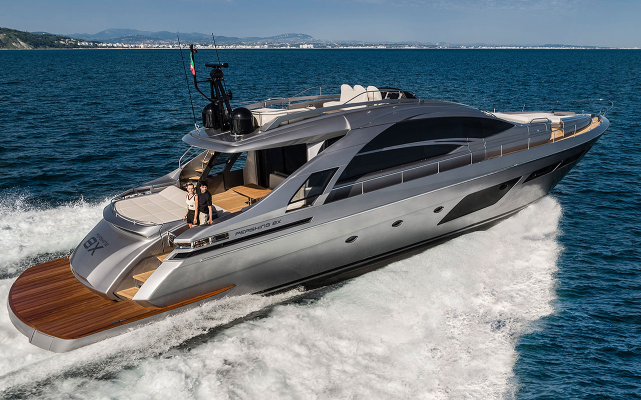 Yacht Brands Pershing 8X exterior