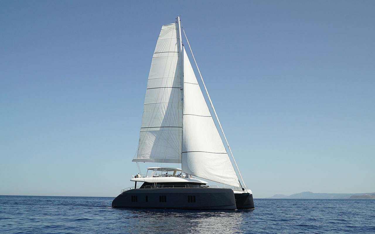 Yacht Charter Greece Sunreef 80 exterior