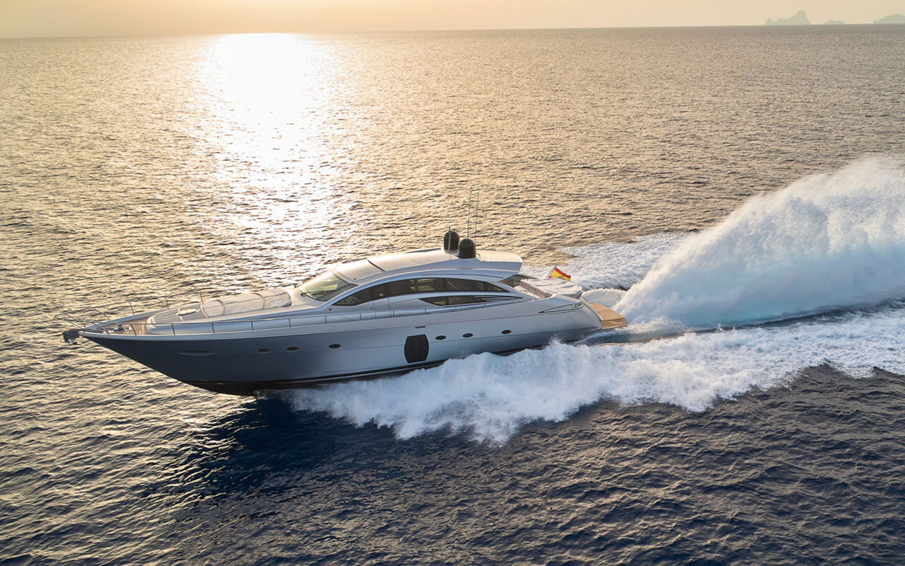 Yacht Charter Ibiza Pershing 72 exterior