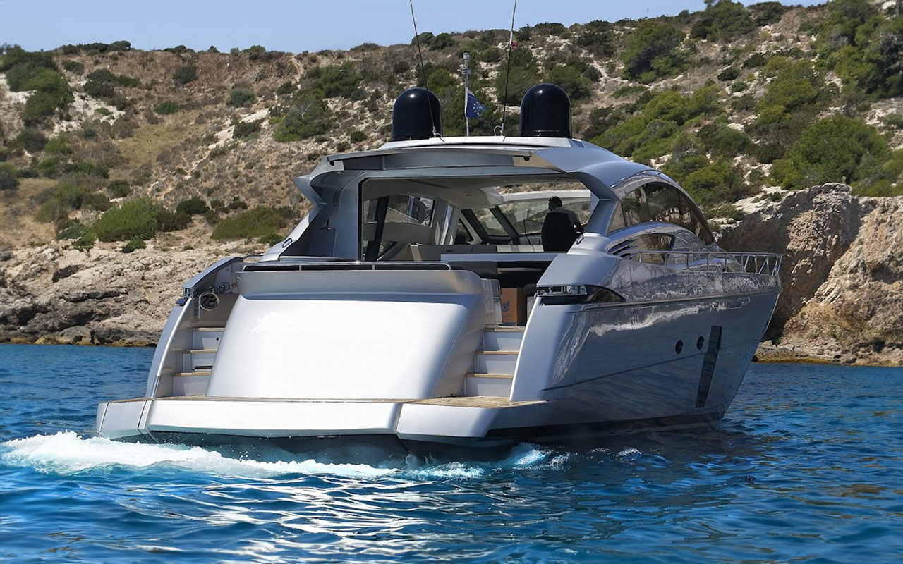 Yacht Charter Ibiza Pershing 72 exterior