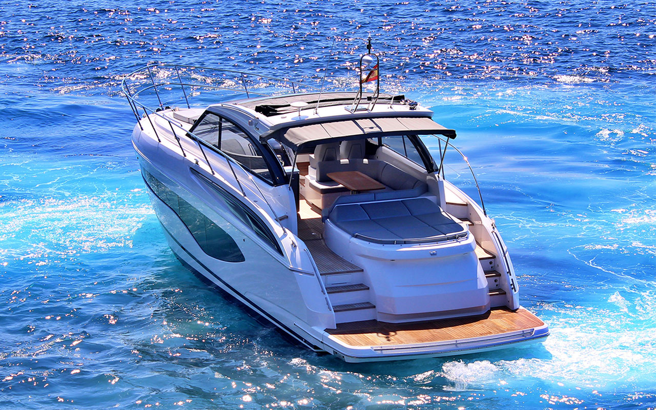 Yacht Charter Ibiza Princess V50 exterior