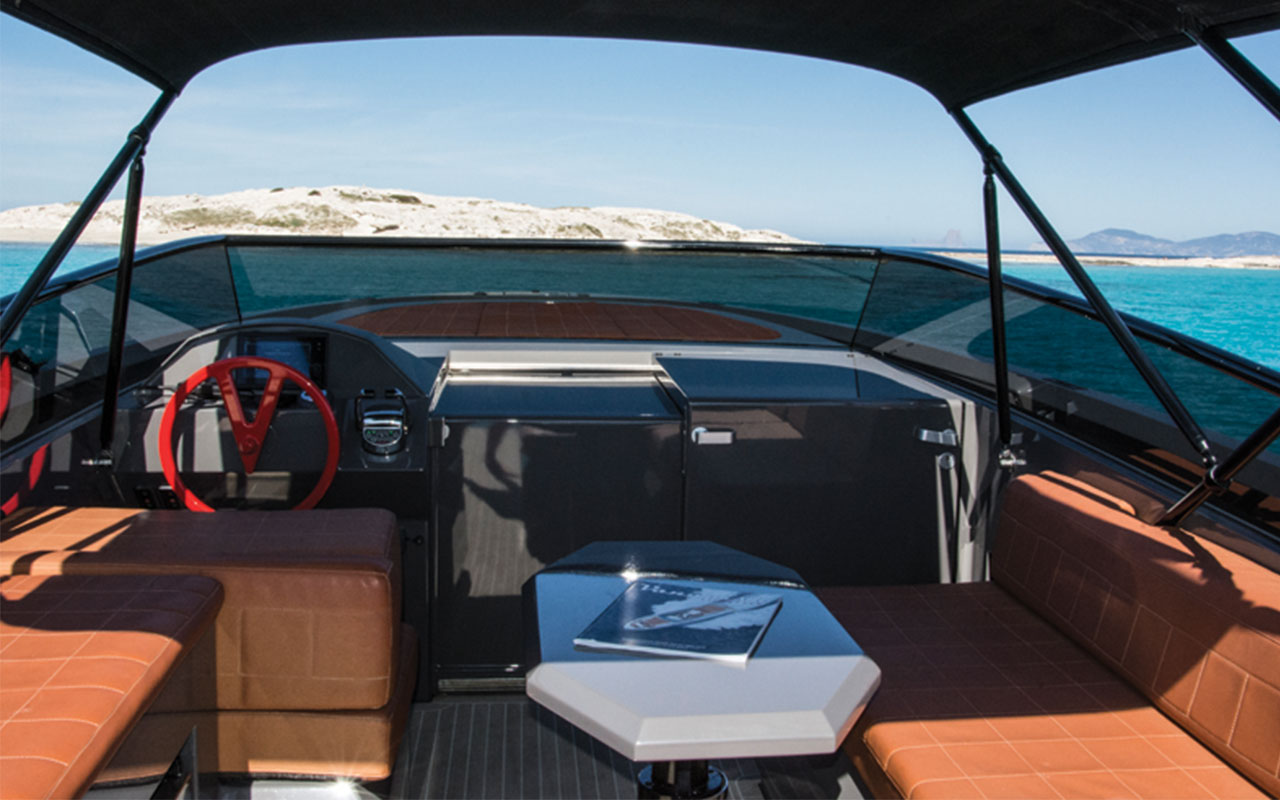 Yacht Charter Ibiza Vanquish VQ 43 exterior