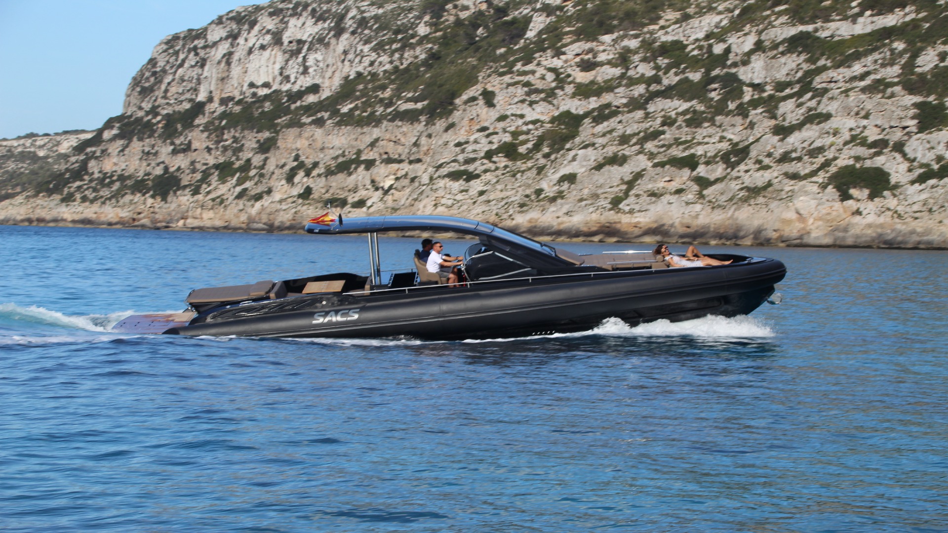 Yacht Charter Ibiza SACS Rebel 47 Open