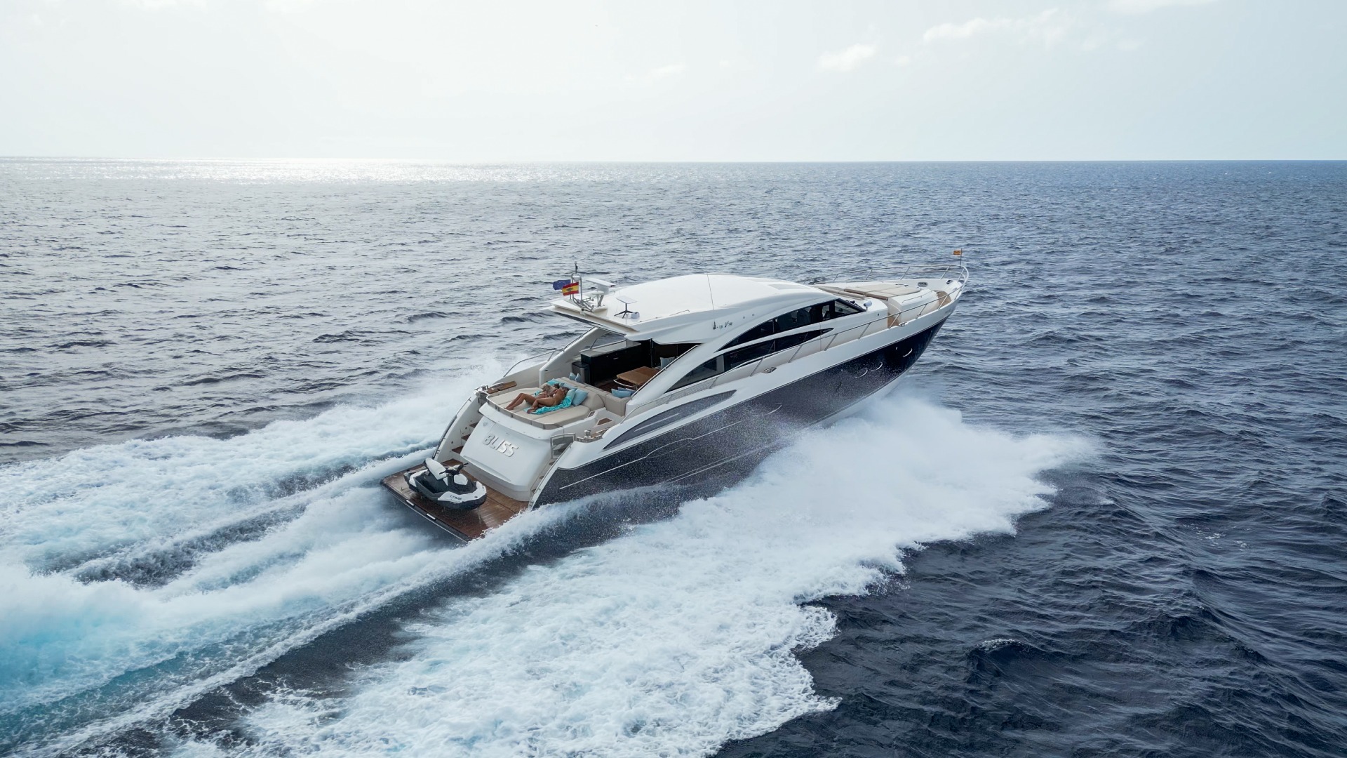 Yacht Charter Ibiza Princess V72 Bliss